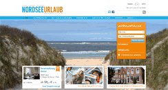 Desktop Screenshot of nordsee-urlaub.de